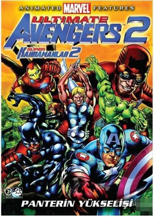 Süper Kahramanlar 2 - Ultimate Avengers 2: Panterin Yükselişi ( Türkçe Dublaj ) ( Ambalajında - Sıfır ) DVD