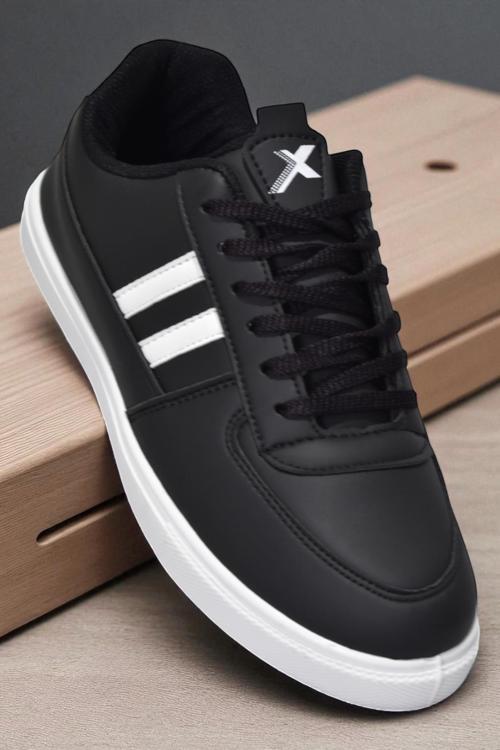 038 Rahat Taban Günlük Unisex Siyah Erkek Spor Ayakkabı