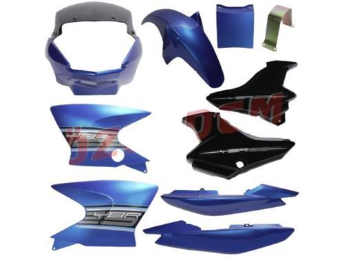 Yamaha Ybr Kaporta Seti Mavi 2010 10 Parça