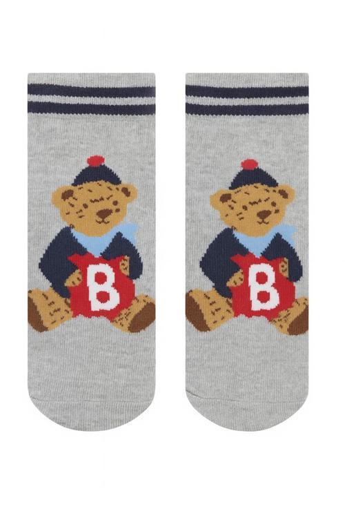 Bear Altı Kaymaz Silikonlu Havlu Çocuk Çorap