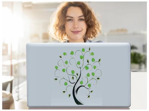 2 ADET DUVAR ÇIKARTMA STICKER DEKORATİF DUVAR KAĞIDI AĞAÇLI PVC 70X50X0,5CM