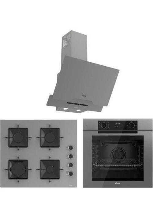 New Grion Silent Ankastre Set ( QEP63CPR-SS208-D065SA )