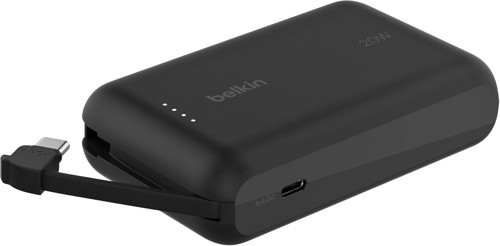 Boostcharge Power Bank, Entegre Kablolu Taşınabilir Şarj Cihazı 10K Pd 20W - Usb-C Güç Dağıtı