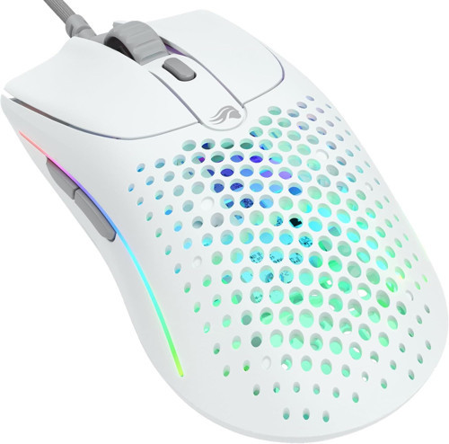Model O 2 Rgb Kablolu Bamf Sensörlü 26000 Dpi 59 Gram Gaming Mouse Mat Beyaz