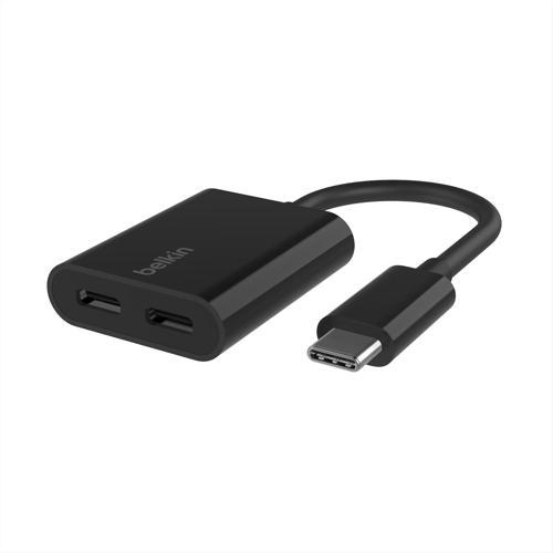 Connect Usb-C Ses Ve Şarj Çoklayıcısı (Kulaklık Adaptörü Ve Diğer Cihazlar İçin Pd Ile Hızlı