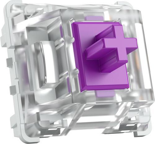 Pc Gaming Race Kailh Pro Purple Switches (120 Adet), Oyun Klavyesi Için Taktik Ve Sessiz An