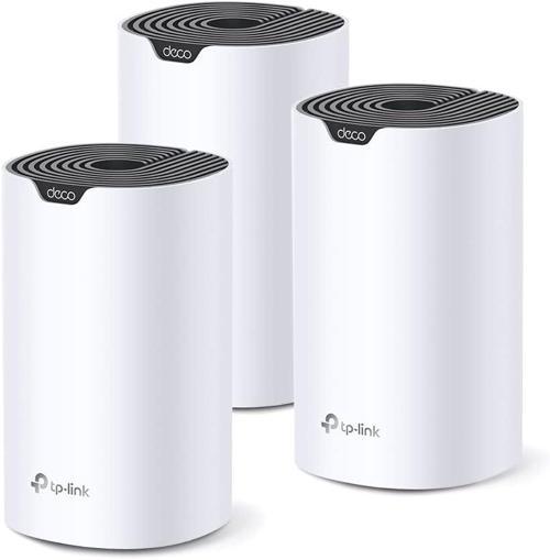 Deco S7 3-Pack, Ac1900 Mbps, Dual-Band, Gigabit Portları, 520 M²'Ye Kadar Kapsama Alanı, 100