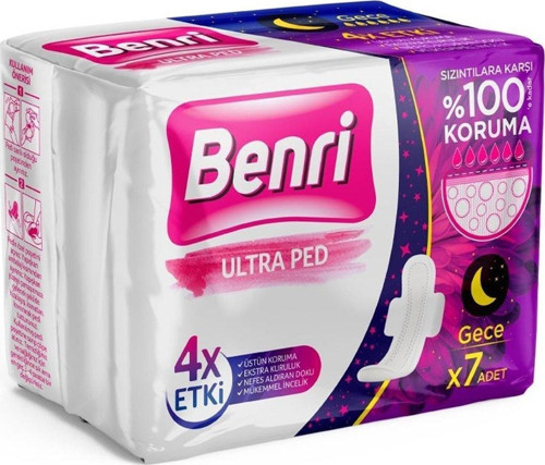 Hijyenik Ped Gece 7'li