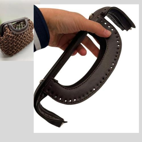 25 cm Suni Derili Koyu Kahve Renk Gizli Çanta Bursu Yeni Model