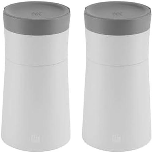 Z-Cut Spiral Kesici, Çok Fonksiyonlu, 18/10 Paslanmaz Çelik Bıçak, Plastik Gövde, Gri 2Li P