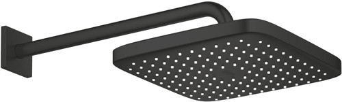 Tempesta 250 Cube Tepe Duşu Ve Dirseği 38 Cm Mat Siyah 266872430
