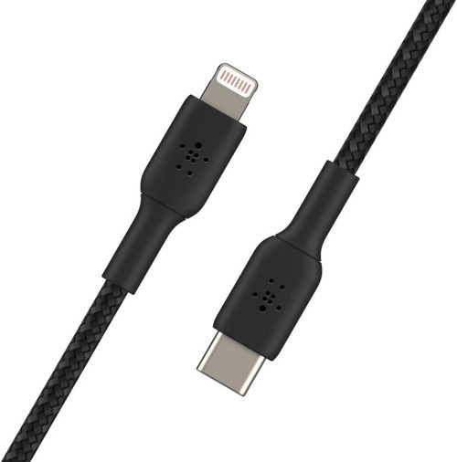 Örgülü Usb-C - Lightning Kablosu (Hızlı Şarj Kablosu) Hızlı Şarj Mfi Sertifikalı Usb-C Kablos