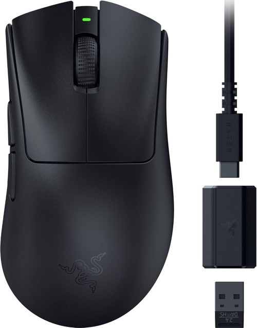 Deathadder V3 Hyperspeed - 26K Dpi Ile Ultra Hafif Kablosuz Ergonomik E-Spor Oyun Faresi (55G