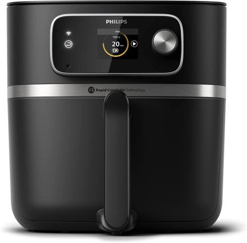 7000 Serisi Airfryer Combi Xxl Connected, Rapid Combiair, Gıda Termometresi, Otomatik Pişirm
