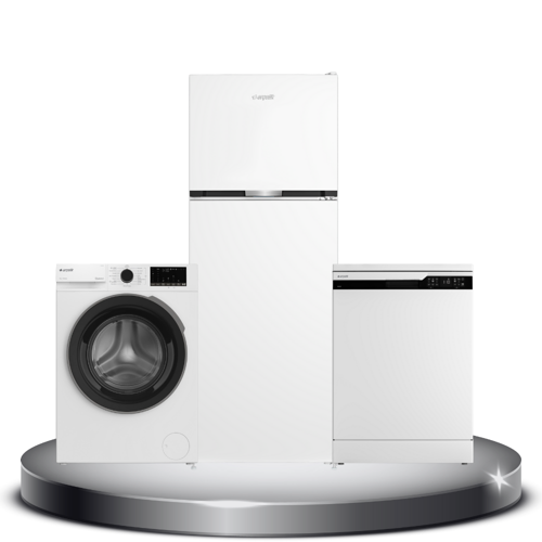 Beyaz Eşya Çeyiz Seti ( 570477 Buzdolabı + 6444 OK BM + 9100 DMX )