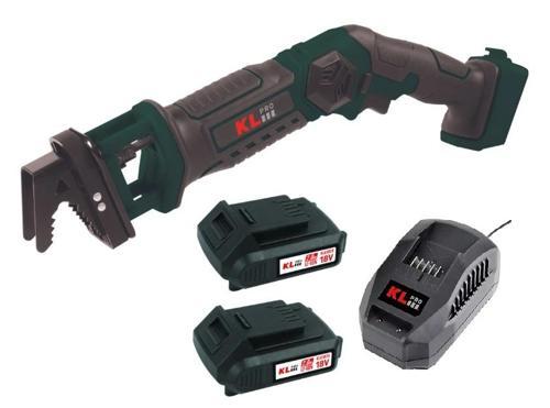 KL PRO 18V 2x2.0Ah ŞARJLI TİLKİ KUYRUĞU TESTERE-(DAL KESME)
