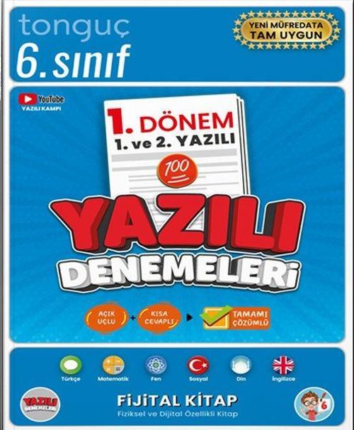 6. Sınıf Yazılı Denemeleri 1.Dönem 1 ve 2. Yazılı