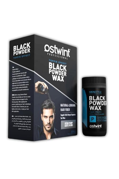 Professional Siyahlaştırıcı Şekil Verici Topik Etkili Pudra Wax 20 Gr