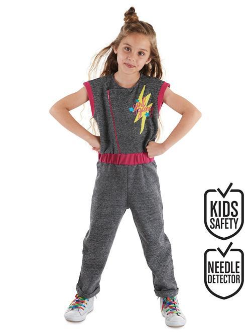 Girl Gang Kız Kız Çocuk Salopet Tulum