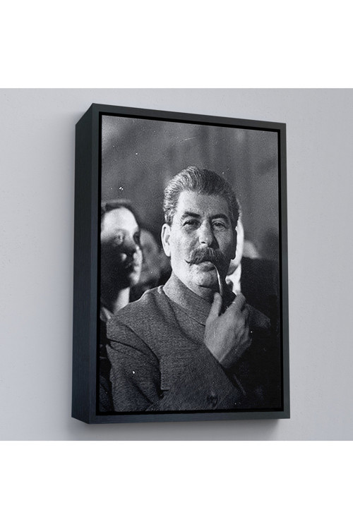 Ahşap Çerçeveli Joseph Stalin Rusya Ve Sovyetler Birliği Sscb Tablo-7936
