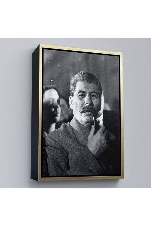 Ahşap Çerçeveli Joseph Stalin Rusya Ve Sovyetler Birliği Sscb Tablo-7936