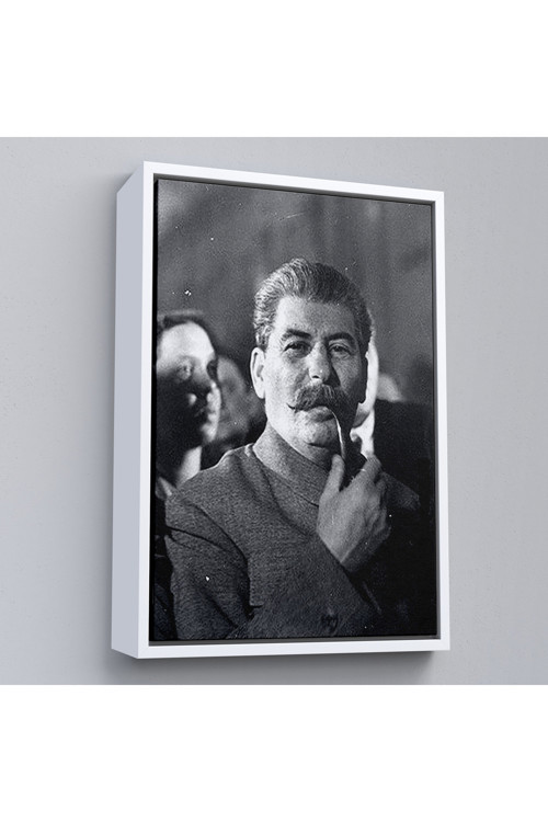 Ahşap Çerçeveli Joseph Stalin Rusya Ve Sovyetler Birliği Sscb Tablo-7936