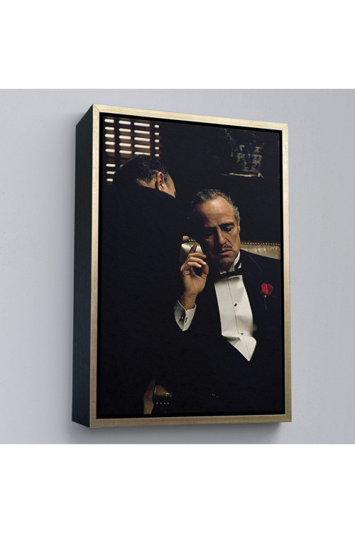 Ahşap Çerçeveli Godfather Film Tablo-7674