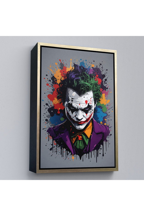 Ahşap Çerçeveli Joker Tablosu-7713