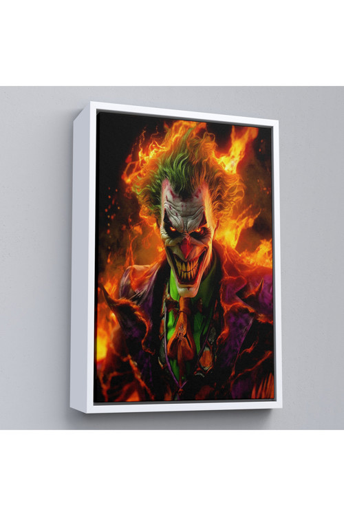 Ahşap Çerçeveli Joker Tablosu-7745