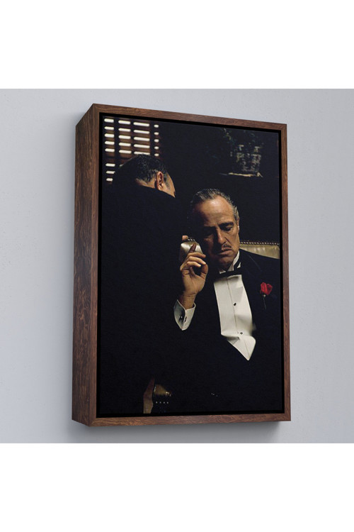 Ahşap Çerçeveli Godfather Film Tablo-7674