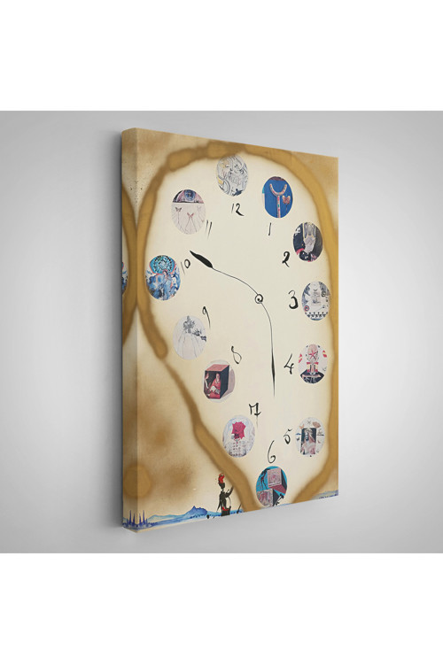 Salvador Dali - Horloge Tablo-7396