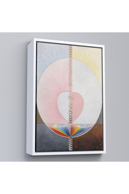 Ahşap Çerçeveli Hilma Af Klint - Soyut Tablo-7316
