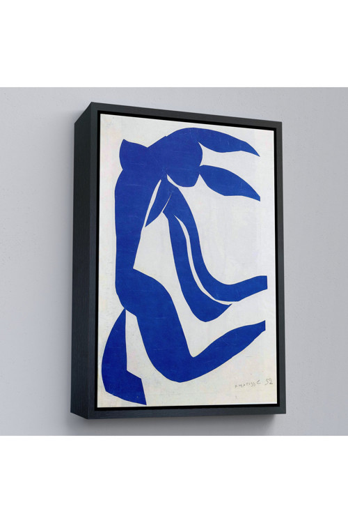 Ahşap Çerçeveli Henri Matisse - Akan Saçlar Tablosu - The Flowing Hair-7437