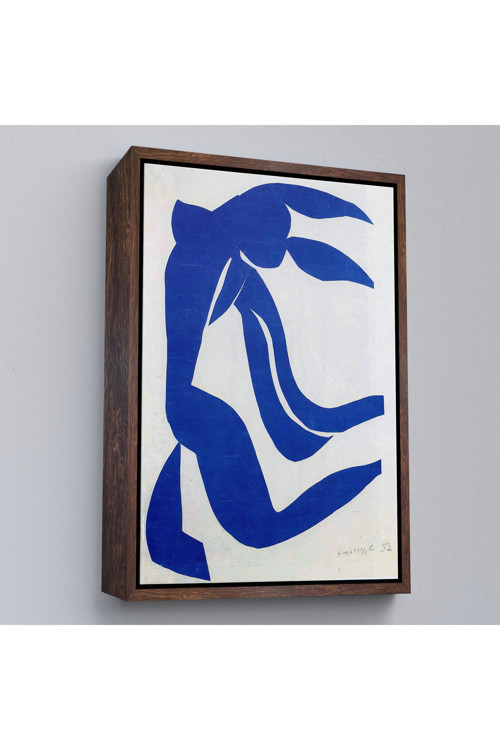 Ahşap Çerçeveli Henri Matisse - Akan Saçlar Tablosu - The Flowing Hair-7437