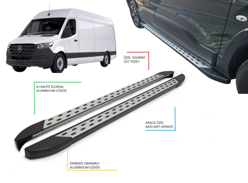 SPRİNTER UZUN ŞASE NOKTALI YAN BASAMAK 2019 2020 2021 2022 2023 2024 2025 2026 2027
