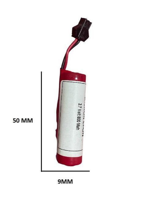 3.7Volt 800 Mah Lı-on Şarjlı Pil 8634
