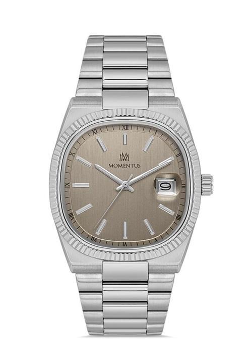 CM262S-03SS Çelik Kordon Çelik Kasa 3 ATM Suya Dayanıklı Metal Renk Kadın Kol Saati