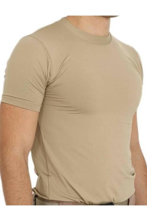 AZHEK Microfiber Kisa Kollu Koyu Bej Rengi Nano Micro Thermal Içlik