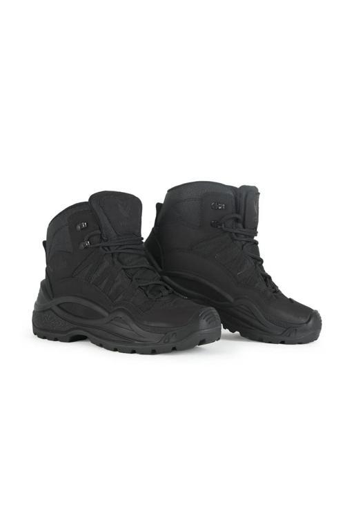 Canyon 1492 Siyah Kısa Dört Mevsim Arazi Trekking Outdoor Botu 4 Mevsim