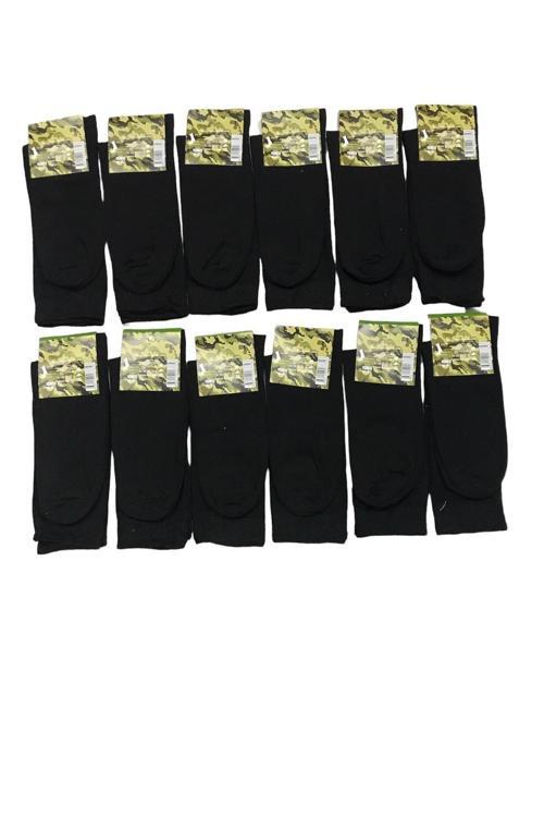 AZHEK Askeri Malzeme 12'Li Askeri Yazlık Likralı Çorap