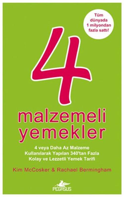 Pegasus Yayınevi 4 Malzemeli Yemekler