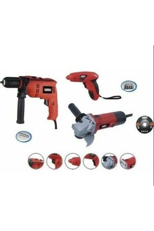 18 Volt ECO SET 3B LI Matkap+ Taşlama+ 4.0 V Li-İon Vidalama 1.5 - 1.9 Ah 2 Yıl Darbesiz 2