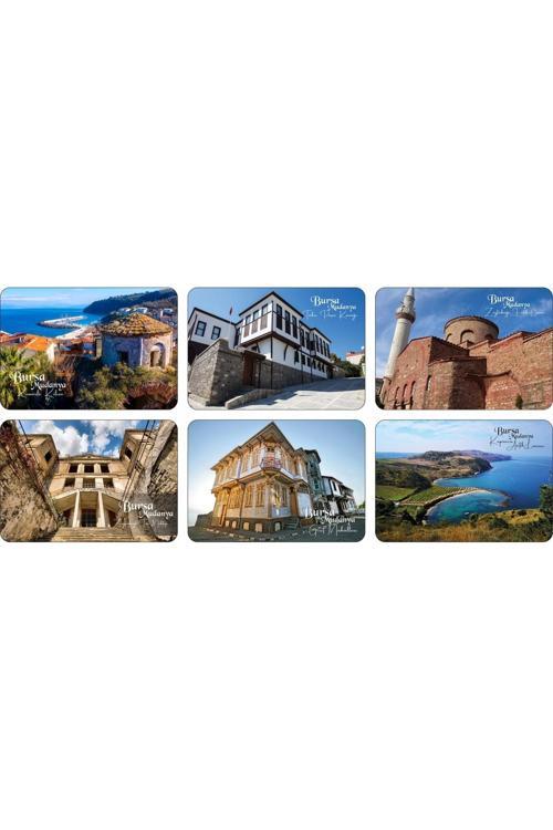 Buzdolabı Magneti - Bursa Mudanya - Ahşap Magnet Marmara Bölgesi