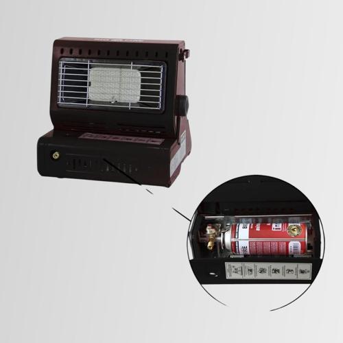 Maxi Portatif Kamp Sobası siyah