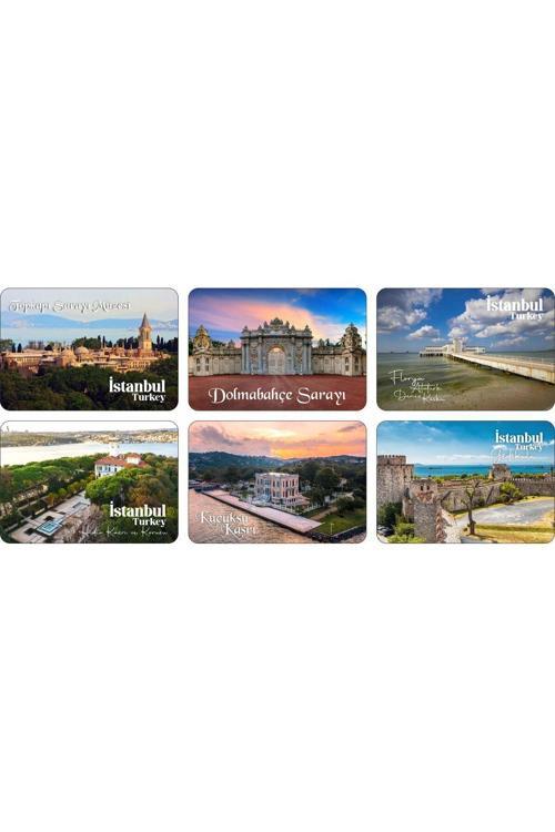 Buzdolabı Magneti - İstanbul - Ahşap Magnet Marmara Bölgesi