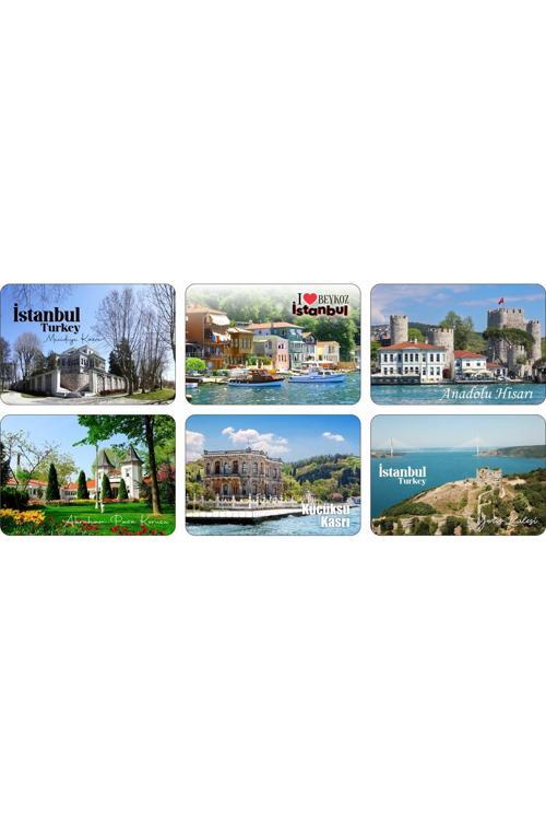 Buzdolabı Magneti - İstanbul Beykoz - Ahşap Magnet Marmara Bölgesi