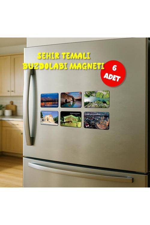 Buzdolabı Magneti - Kahramanmaraş- Ahşap Magnet Akdeniz Bölgesi