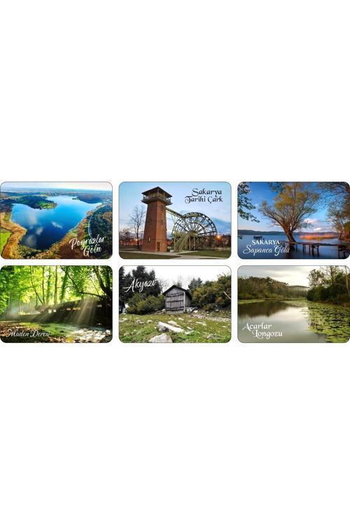 Buzdolabı Magneti - Sakarya - Ahşap Magnet Marmara Bölgesi