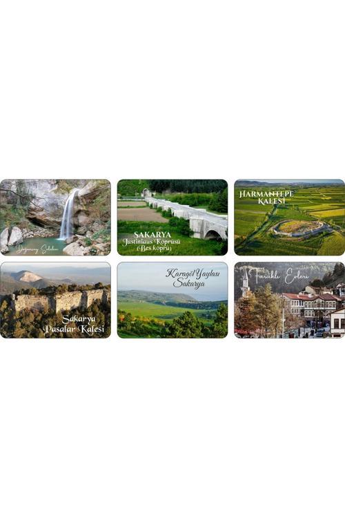 Buzdolabı Magneti - Sakarya - Ahşap Magnet Marmara Bölgesi