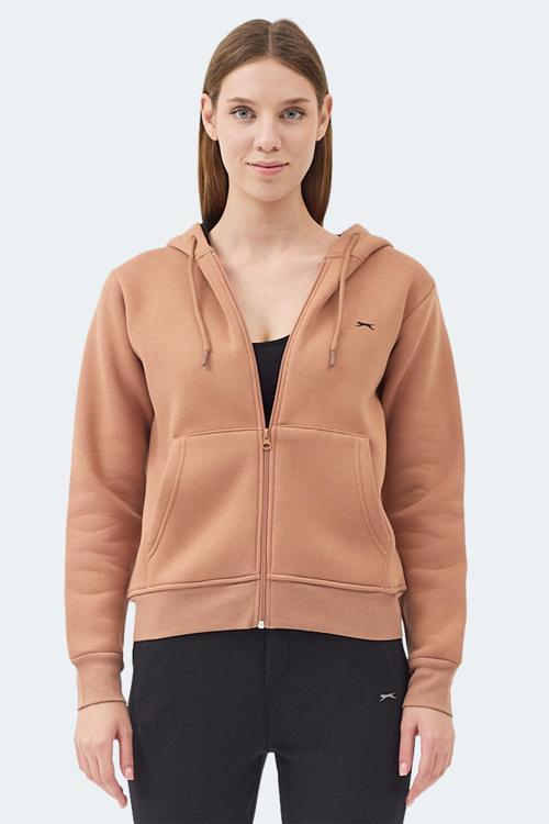 MILIO I Kadın Camel Sweatshirt